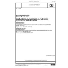 DIN CEN ISO/TS 5499 DIN CEN ISO/TS 5499