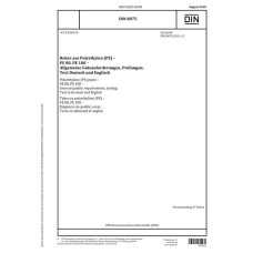 DIN 8075:2018 DIN 8075:2018