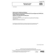 DIN CEN/TR 16968:2018 DIN CEN/TR 16968:2018