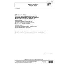 DIN CEN/TR 16959:2018 DIN CEN/TR 16959:2018