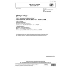 DIN CEN/TR 12896-9:2018 DIN CEN/TR 12896-9:2018