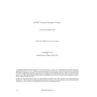 ICC IRC-2018 Commentary Combo