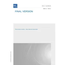 IEC 62894 Ed. 1.1 en:2016 IEC 62894 Ed. 1.1 en:2016