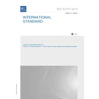 IEC 61747-20-3 Ed. 1.0 en:2016