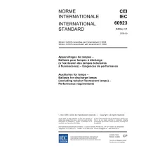 IEC 60923 Ed. 3.1 b:2006 IEC 60923 Ed. 3.1 b:2006