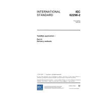 IEC 62298-2 Ed. 1.0 en:2005