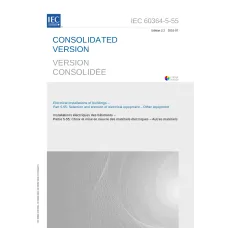 IEC 60364-5-55 Ed. 2.2 b:2016 IEC 60364-5-55 Ed. 2.2 b:2016