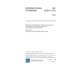 IEC 60297-3-101 Ed. 1.0 en:2004 IEC 60297-3-101 Ed. 1.0 en:2004