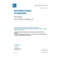 IEC 60730-2-19 Ed. 1.2 b:2007