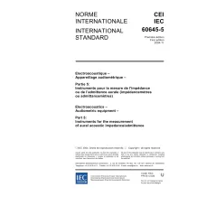 IEC 60645-5 Ed. 1.0 b:2004 IEC 60645-5 Ed. 1.0 b:2004