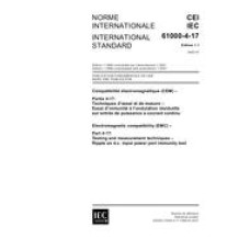 IEC 61000-4-17 Ed. 1.1 b:2002 IEC 61000-4-17 Ed. 1.1 b:2002