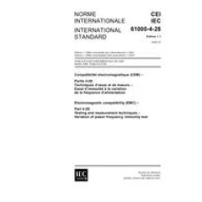 IEC 61000-4-28 Ed. 1.1 b:2002 IEC 61000-4-28 Ed. 1.1 b:2002