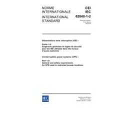 IEC 62040-1-2 Ed. 1.0 b:2004 IEC 62040-1-2 Ed. 1.0 b:2004