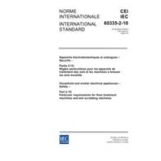 IEC 60335-2-10 Ed. 5.0 b:2002 IEC 60335-2-10 Ed. 5.0 b:2002