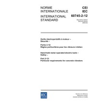 IEC 60745-2-12 Ed. 2.0 b:2003 IEC 60745-2-12 Ed. 2.0 b:2003