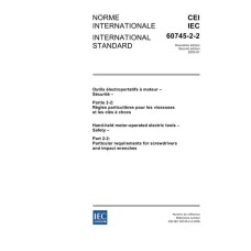 IEC 60745-2-2 Ed. 2.0 b:2003 IEC 60745-2-2 Ed. 2.0 b:2003