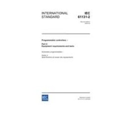 IEC 61131-2 Ed. 2.0 en:2003 IEC 61131-2 Ed. 2.0 en:2003