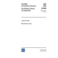 IEC 61549 Ed. 2.0 b:2003 IEC 61549 Ed. 2.0 b:2003