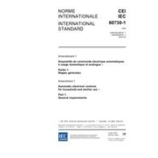 IEC 60730-1 Amd.1 Ed. 3.0 b:2003 IEC 60730-1 Amd.1 Ed. 3.0 b:2003
