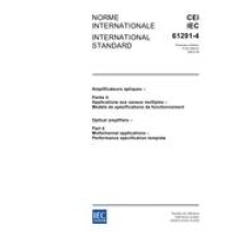 IEC 61291-4 Ed. 1.0 b:2003 IEC 61291-4 Ed. 1.0 b:2003