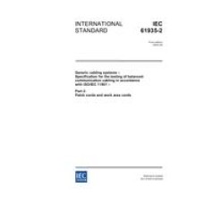 IEC 61935-2 Ed. 1.0 en:2003 IEC 61935-2 Ed. 1.0 en:2003