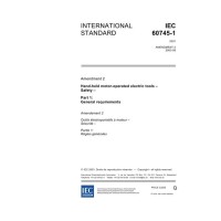 IEC 60745-1 Amd.2 Ed. 3.0 en:2003