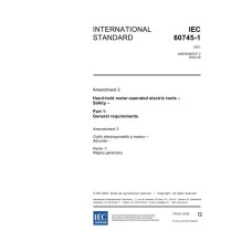 IEC 60745-1 Amd.2 Ed. 3.0 en:2003 IEC 60745-1 Amd.2 Ed. 3.0 en:2003