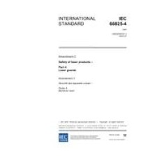 IEC 60825-4 Amd.2 Ed. 1.0 en:2003 IEC 60825-4 Amd.2 Ed. 1.0 en:2003