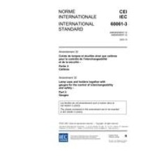 IEC 60061-3 Amd.32 Ed. 3.0 b:2003 IEC 60061-3 Amd.32 Ed. 3.0 b:2003