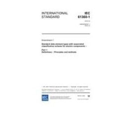 IEC 61360-1 Amd.1 Ed. 2.0 en:2003