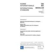 IEC 60335-2-29 Amd.1 Ed. 4.0 b:2004 IEC 60335-2-29 Amd.1 Ed. 4.0 b:2004