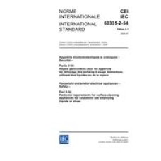 IEC 60335-2-54 Ed. 3.1 b:2005