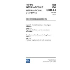 IEC 60335-2-4 Ed. 5.1 b:2005 IEC 60335-2-4 Ed. 5.1 b:2005