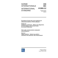 IEC 61280-2-2 Ed. 2.0 b:2005 IEC 61280-2-2 Ed. 2.0 b:2005