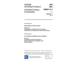 IEC 60947-4-1 Amd.2 Ed. 2.0 b:2005 IEC 60947-4-1 Amd.2 Ed. 2.0 b:2005