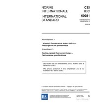 IEC 60081 Amd.3 Ed. 5.0 b:2005 IEC 60081 Amd.3 Ed. 5.0 b:2005