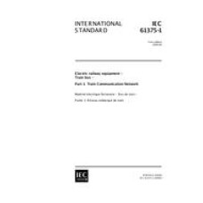 IEC 61375-1 Ed. 1.0 en:1999