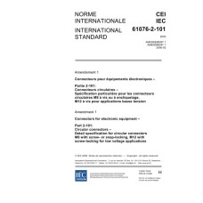 IEC 61076-2-101 Amd.1 Ed. 1.0 b:2006 IEC 61076-2-101 Amd.1 Ed. 1.0 b:2006