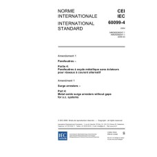 IEC 60099-4 Amd.1 Ed. 2.0 b:2006 IEC 60099-4 Amd.1 Ed. 2.0 b:2006