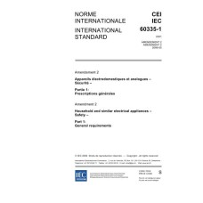 IEC 60335-1 Amd.2 Ed. 4.0 b:2006 IEC 60335-1 Amd.2 Ed. 4.0 b:2006