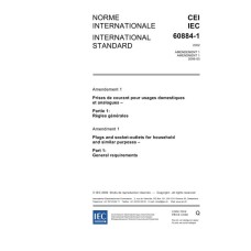 IEC 60884-1 Amd.1 Ed. 3.0 b:2006 IEC 60884-1 Amd.1 Ed. 3.0 b:2006