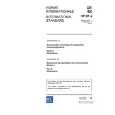 IEC 60191-2 Amd.13 Ed. 1.0 b:2006 IEC 60191-2 Amd.13 Ed. 1.0 b:2006
