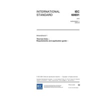 IEC 60691 Amd.1 Ed. 3.0 en:2006