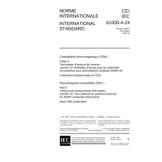 IEC 61000-4-24 Ed. 1.0 b:1997 IEC 61000-4-24 Ed. 1.0 b:1997