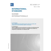IEC 63281-3-1 Ed. 1.0 b:2024