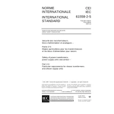 IEC 61558-2-5 Ed. 1.0 b:1997 IEC 61558-2-5 Ed. 1.0 b:1997