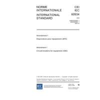 IEC 60934 Amd.1 Ed. 3.0 b:2007