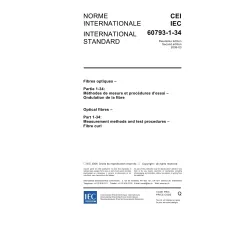 IEC 60793-1-34 Ed. 2.0 b:2006 IEC 60793-1-34 Ed. 2.0 b:2006