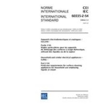 IEC 60335-2-54 Ed. 3.2 b:2007 IEC 60335-2-54 Ed. 3.2 b:2007