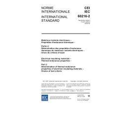 IEC 60216-2 Ed. 4.0 b:2005 IEC 60216-2 Ed. 4.0 b:2005